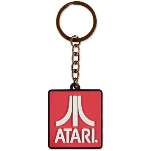 Difuzed Atari Rubberen Sleutelhanger-Logo (Diversen) Nieuw