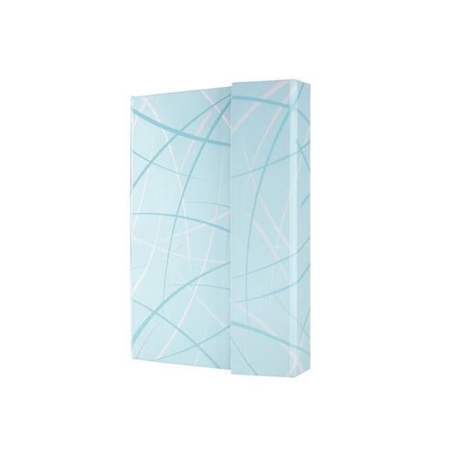 notitieboek Sigel Conceptum Look Sphere 115x150x20,5mm gelinieerd aqua