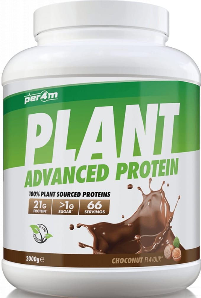 Per4m - Plant Protein - 2000g - Choconut - Proteïne - Proteïne poeder - Eiwitpoeder - Eiwitten - Eiwit shake - Vegan