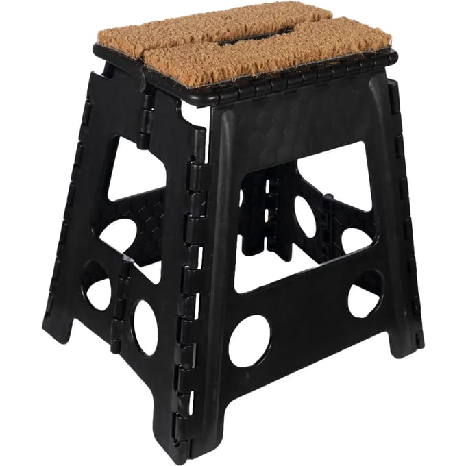 Tabouret opvouwbaar met deurmat HKM