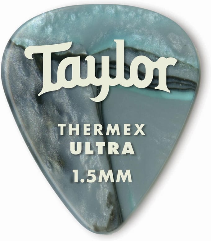 Premium 351 Thermex Ultra Picks 1.5 Abalone, 6-Pack Taylor