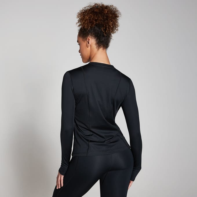 MP Training shirt met lange mouwen voor dames - Zwart - M