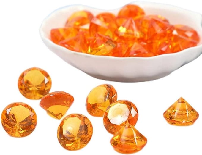 120 Acryl Diamanten Sierstenen - Strooidecoratie voor Bruiloft, Verjaardag en Kerst