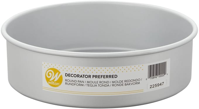 Wilton Decorator Preferred® Bakvorm Diep - Ø25x7,5 cm - Cakevorm - Taartvorm