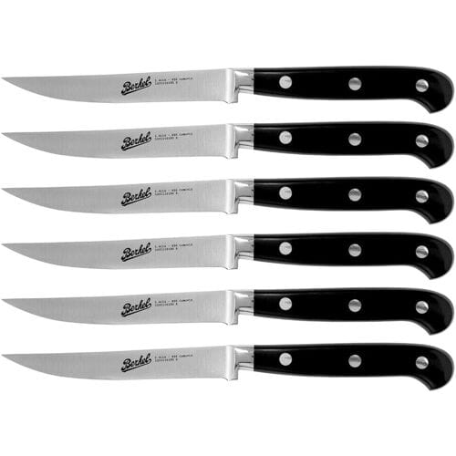 BERKEL ADHOC - Steakset - 6 stuks - Gekarteld - Mes: 110mm