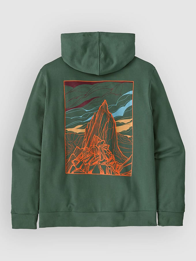 Patagonia Cloud Crag Daily Hoodie groen