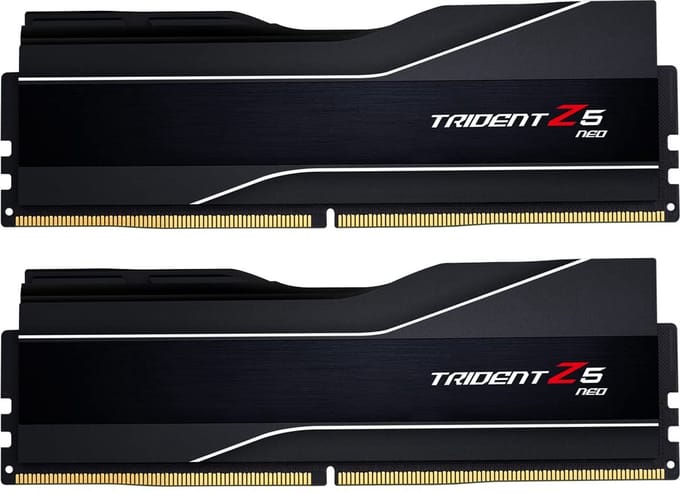 G.Skill Trident Z5 Neo DDR5-6000 - 32GB - CL30 - Dual Channel (2 pcs) - AMD EXPO - Zwart
