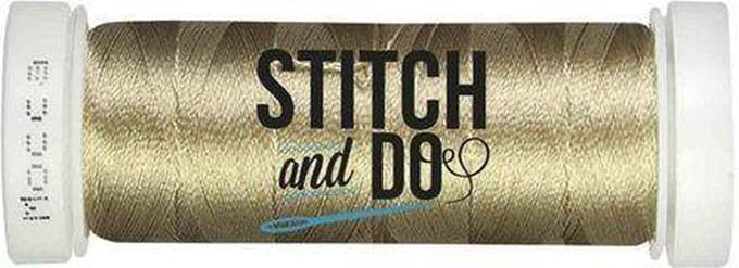 Kraft Mokka Linnen Garen Stitch & Do