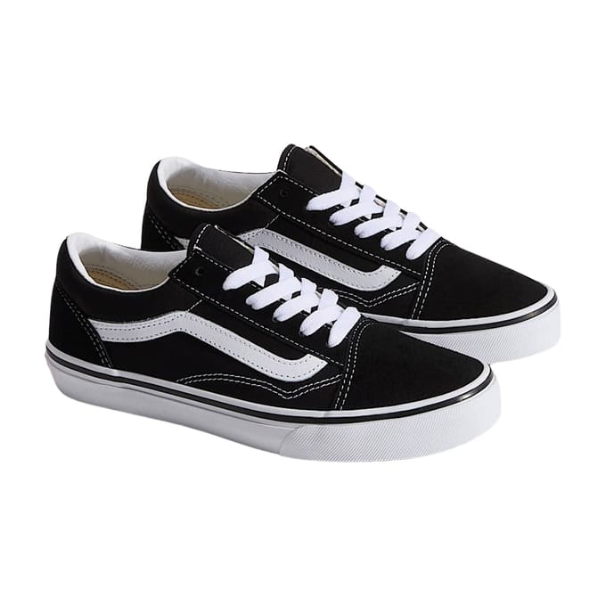 Vans Old Skool Kindersneakers - Wit - Maat 35 - Canvas
