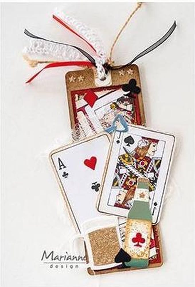 Marianne Design Craftables Snijmallen - Lange tags