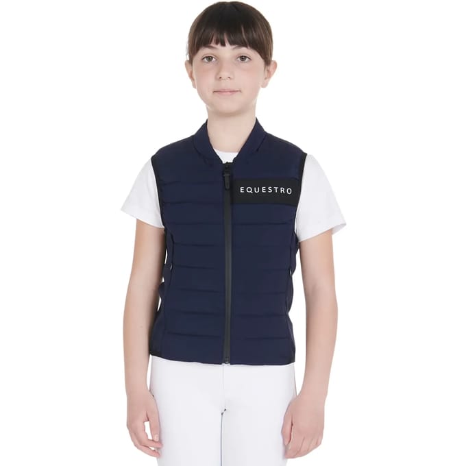 Technische mouwloze jas voor meisjes Equestro