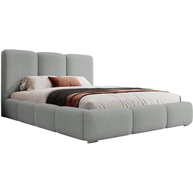 Bedframe Briar bouclé met opbergruimte 140x200 | NADUVI Collection
