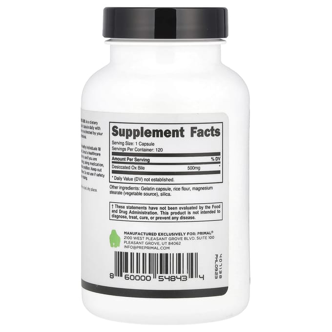Rundsgal, 500 mg, 120 capsules
