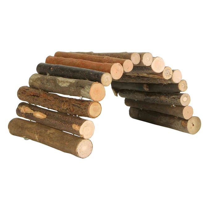 Trixie Bridge flexible hamsters bark Hout 22 × 10 cm
