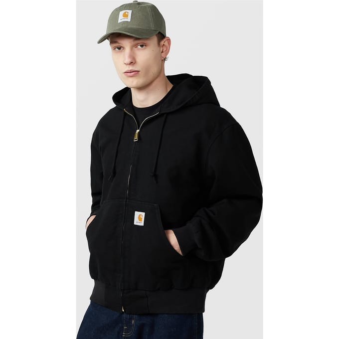 Carhartt Og Active Jas Poplin Lined Zwart