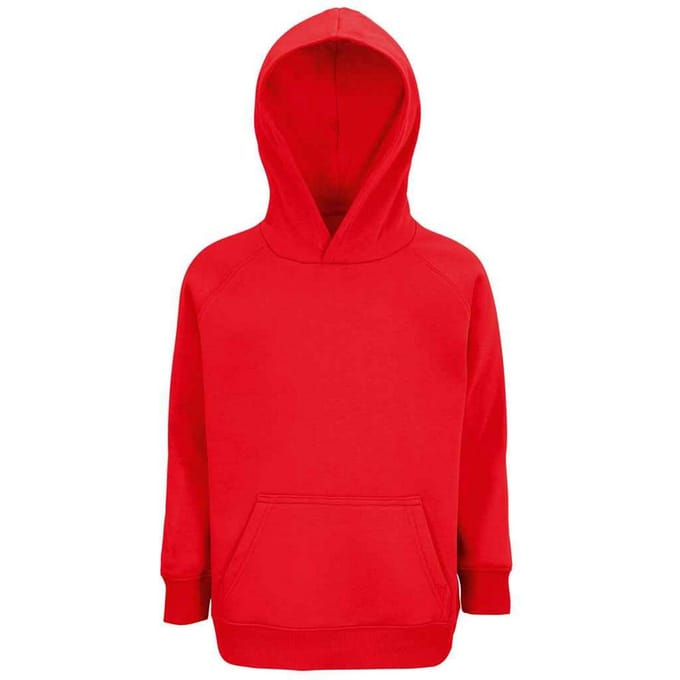SOLS Kinderen/Kinderen Stellar Organic Hoodie (Rood)