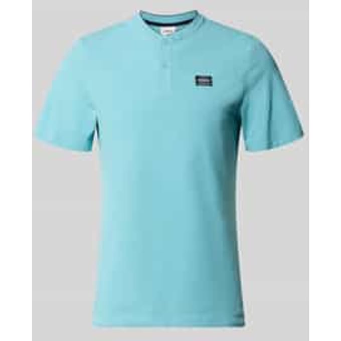 regular fit poloshirt van katoenmix