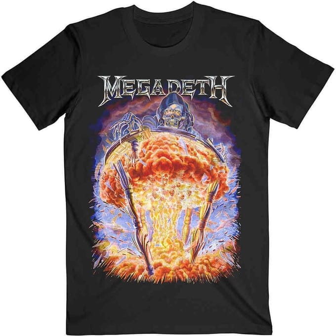Megadeth - Countdown To Extinction Heren T-shirt - M - Zwart