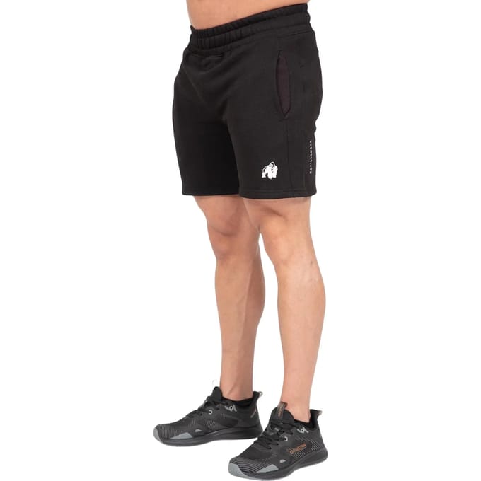Gorilla Wear Leon Sweat Shorts - Korte Trainingsbroek - Zwart - S