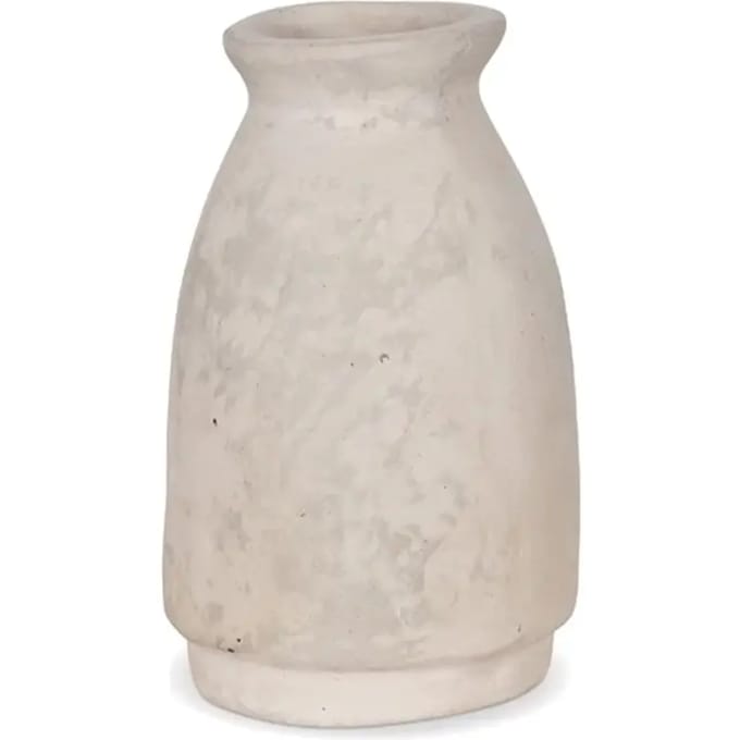 OPJET Eenvoudige papier -maché -vaas GM D9.5 H15.5 cm
