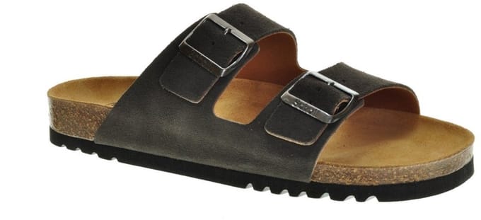 Scholl Slippers Julien Grey Suede maat 39