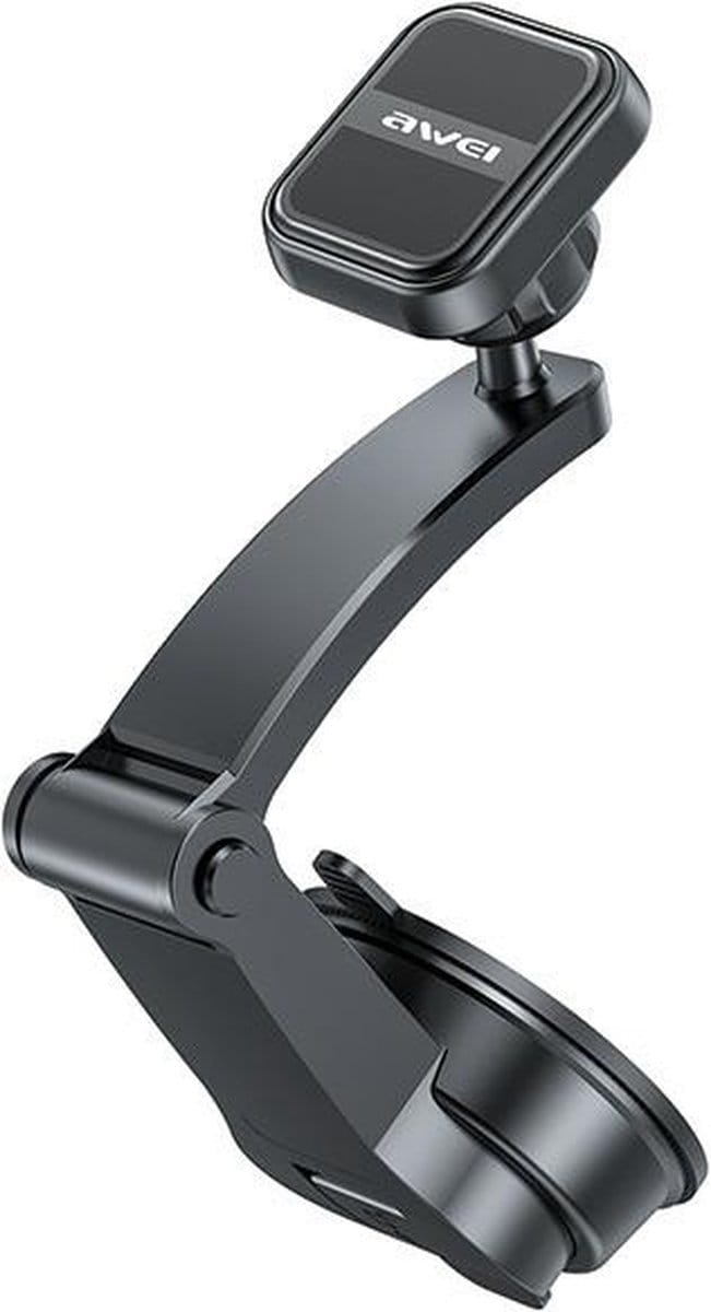 AWEI X54 magnetische autohouder voor voorruit/cockpit zwart/zwart