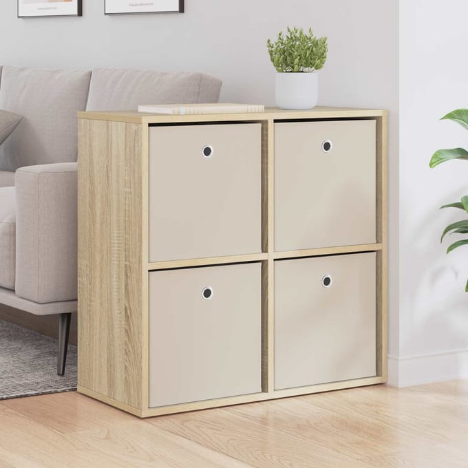 vidaXL - Dressoir - Sonoma - Eik - 68,5 - x - 32 - x - 67 - cm