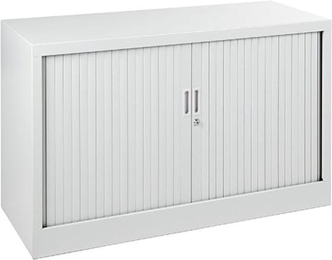 Stalen roldeurkast 69x120x43cm Zwart