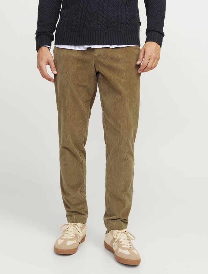 JACK&JONES - JPSTACE CORDUROY CHINO SN - Heren - Broeken