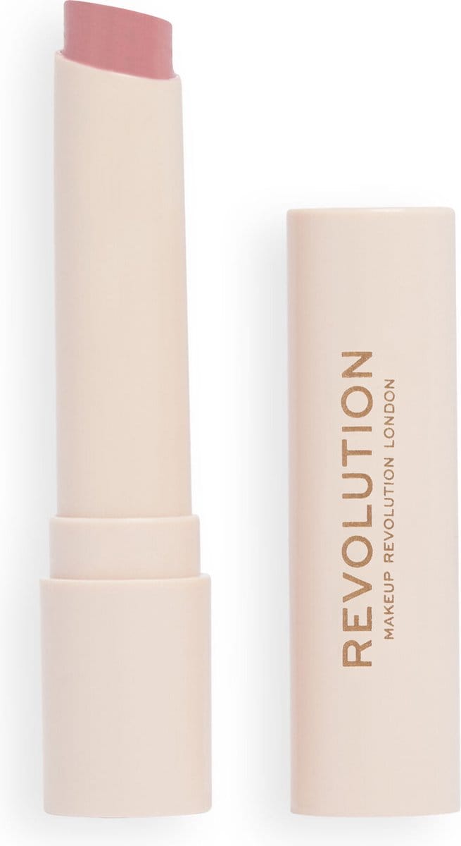 Makeup Revolution Pout Balm - Bare Shine - Tinted Lip Balm - Lippenbalsem - Nude - Care