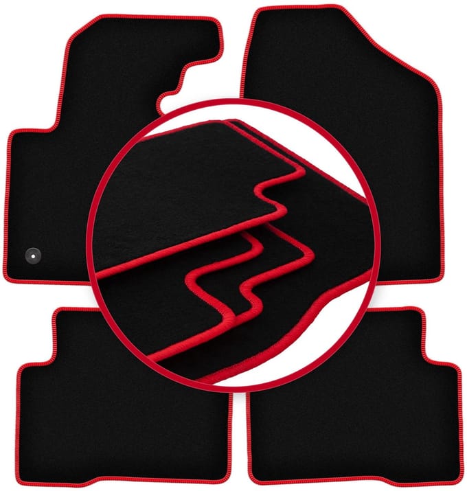 CARLUX-RED automatten voor: Hyundai SantaFe III SUV (2012-)