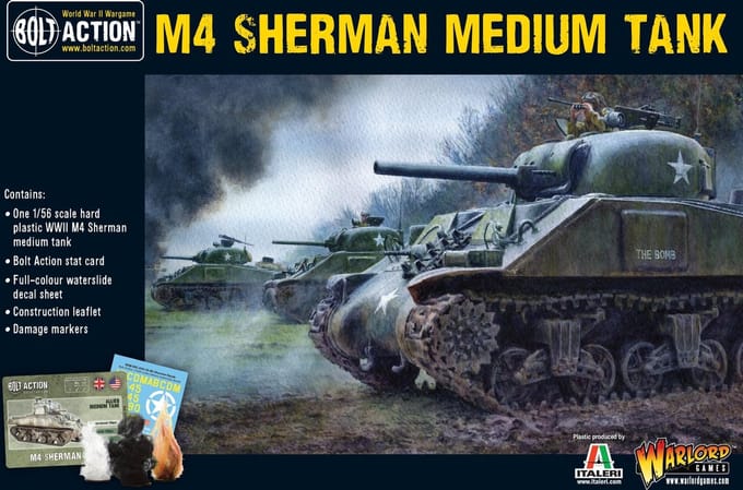 Bolt Action: M4 Sherman Medium Tank
