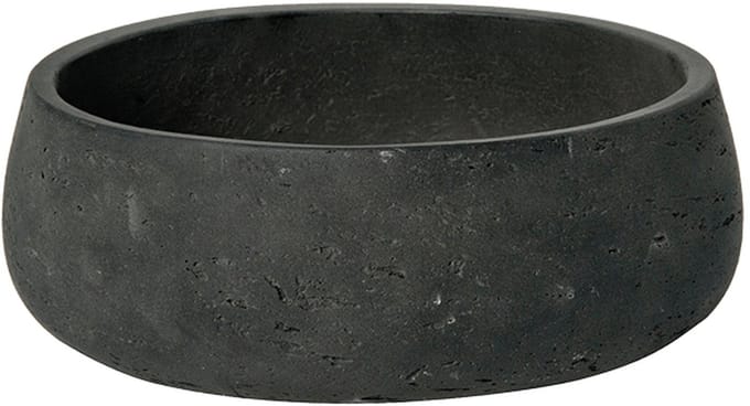 Pottery Pots - Bloempot - Zwart - D24 x H9 cm - Opening 20 cm
