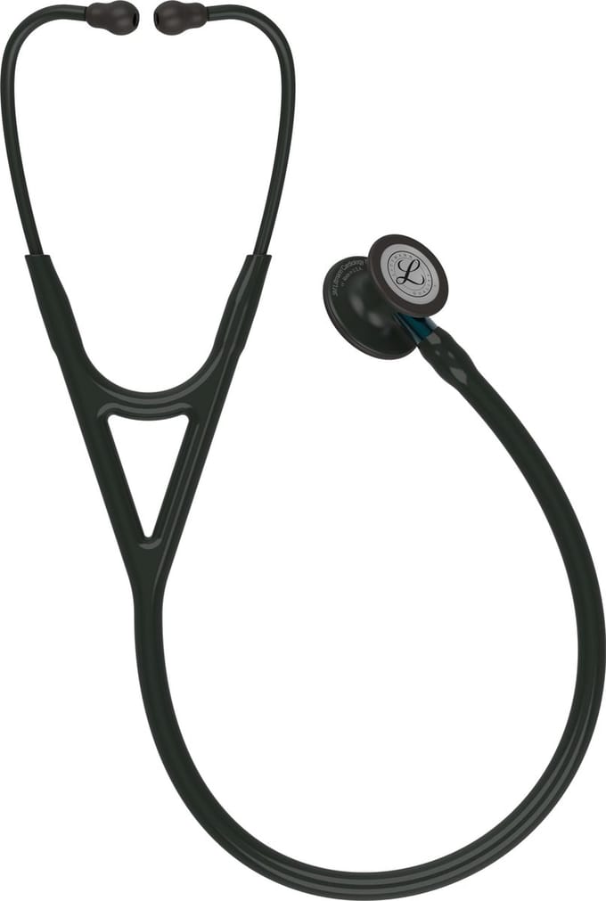 Littmann Cardiology IV, Zwart / Black edition / Blauwe steel