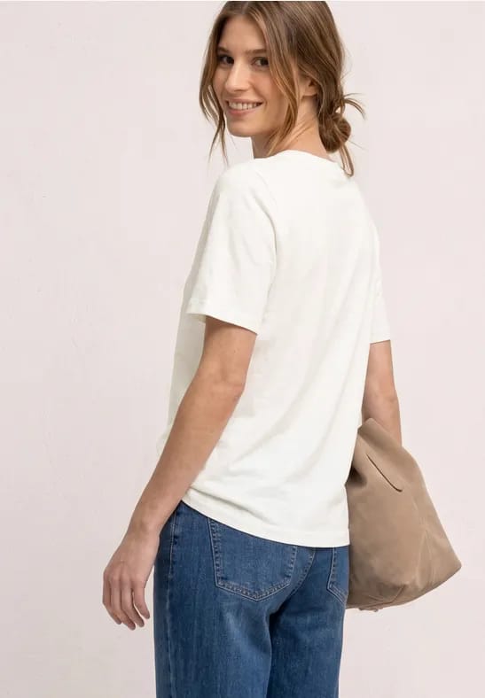 Shirt met edelstenen