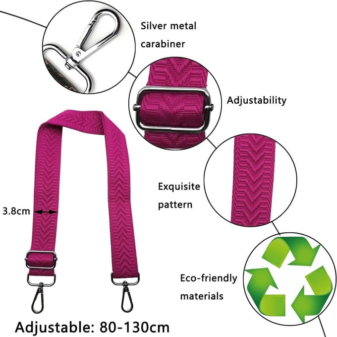 Verstelbare Tasriem Schouderband voor Handtas en Crossbody Tas