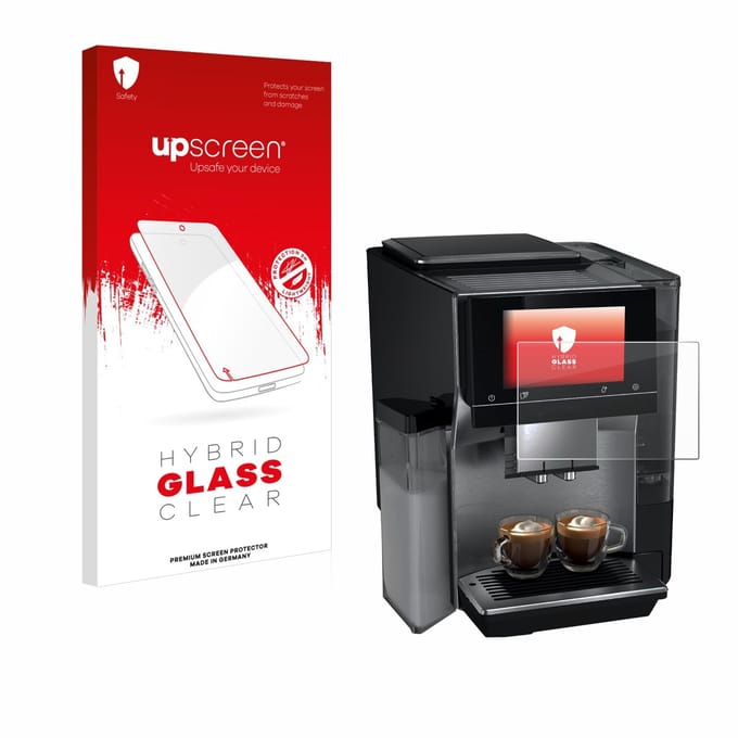 upscreen - Screenprotector voor Siemens EQ700 - Folie Beschermfolie Beschermglas transparant