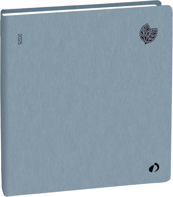 Vierkante Weekplanner 2025 - Meertalig - Gerecycled Papier - 16x16 cm