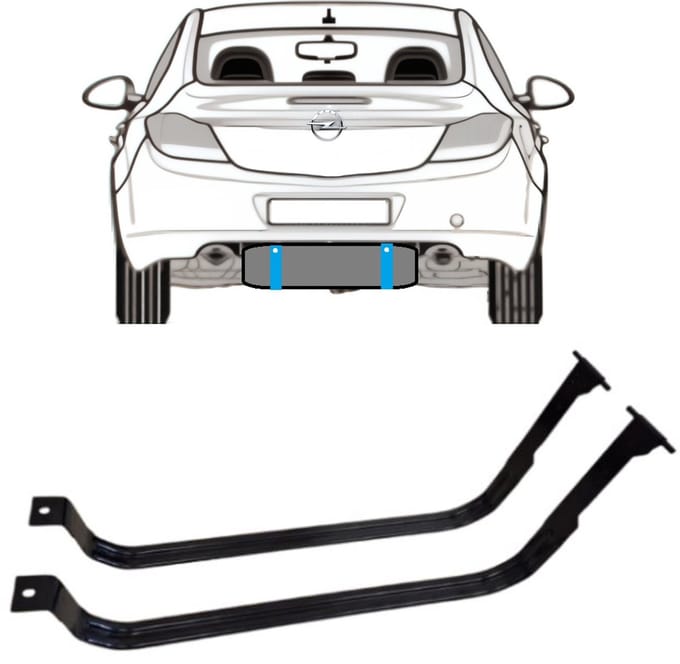 Brandstoftank klemmen voor Opel Insignia 2008-2017