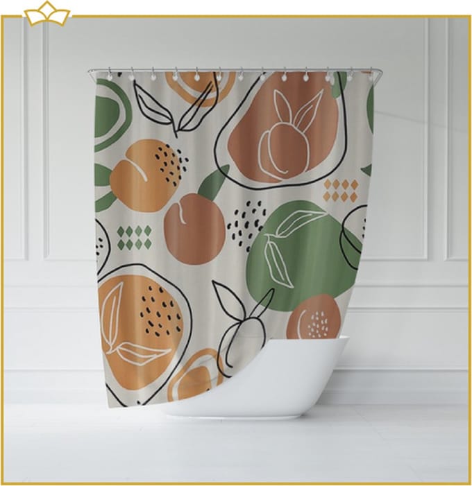 ATTREZZO® Douchegordijn Joris - 150x180 cm