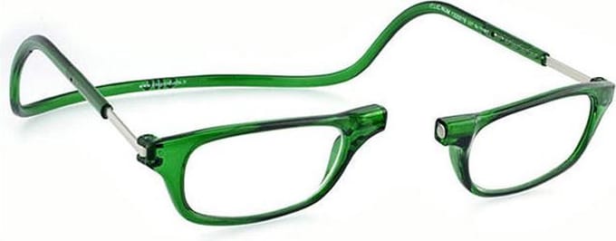Clic leesbril  groen +3.0
