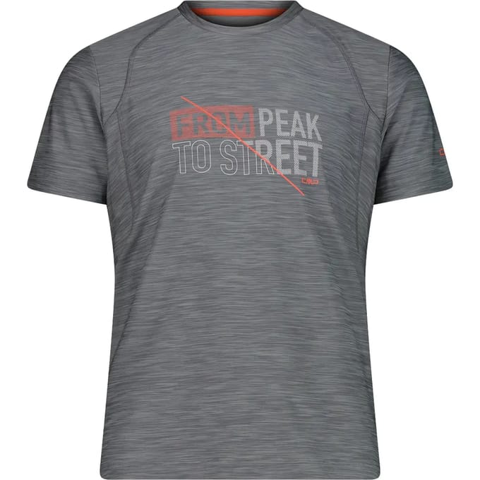 Rekbare bedrukte shirt CMP