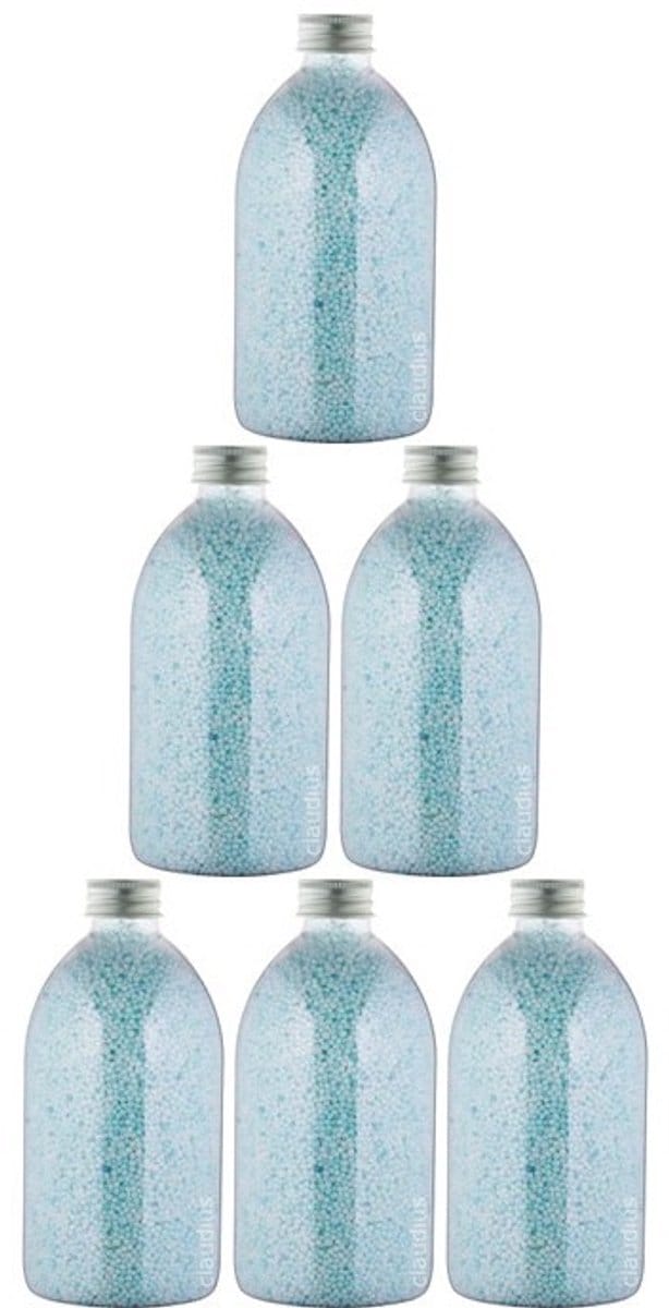 Badkaviaar Hamam - 400 gram - met aluminium dop - set van 6 stuks - bad parels voor in bad