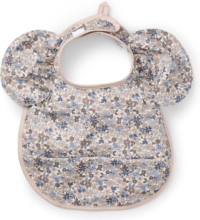 Elodie Slab - Slabbetjes - Slabbertjes Baby -Slab - Blue Garden Light