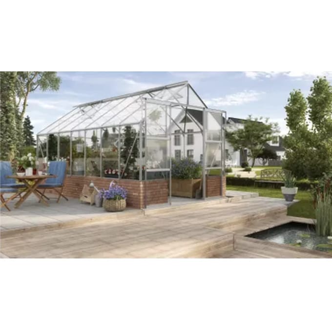 Vitavia Kweekkas Cassandra 11500 - Veiligheidsglas 3mm - Aluminium - 257x448x249cm