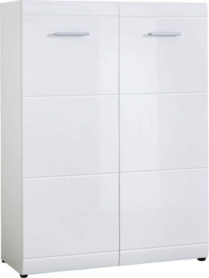 Schoenenkast Adana 120 cm hoog wit