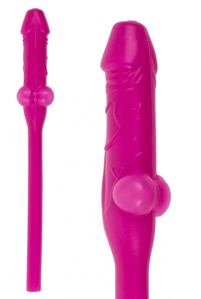 Drinkrietje Penis Jumbo