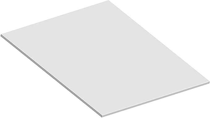 PVC Schuimplaten - Knutselplaten Foam - Hobby Projecten - Glad Oppervlak - 200x300 mm - Wit