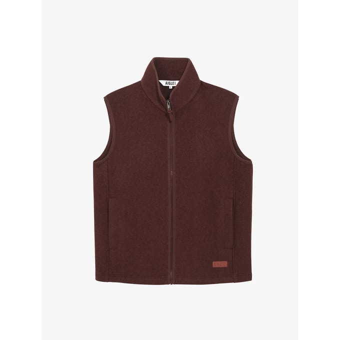Gilet van geborsteld merinowol Aigle Classic FL
