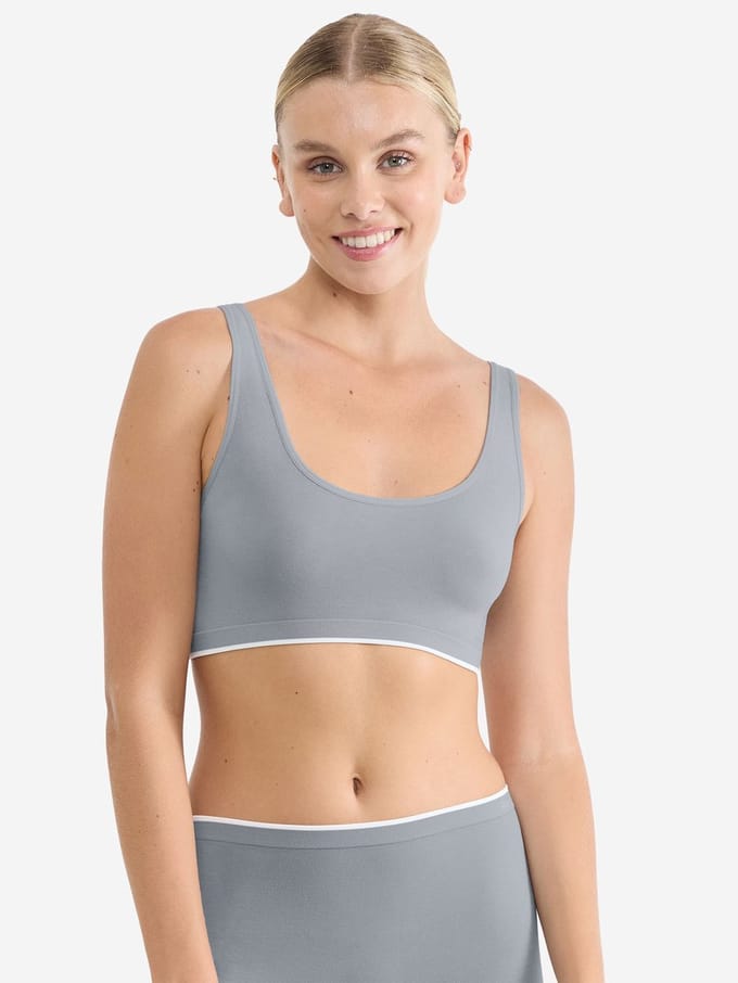 Sloggi Women GO Sense Top - bralette - grijs